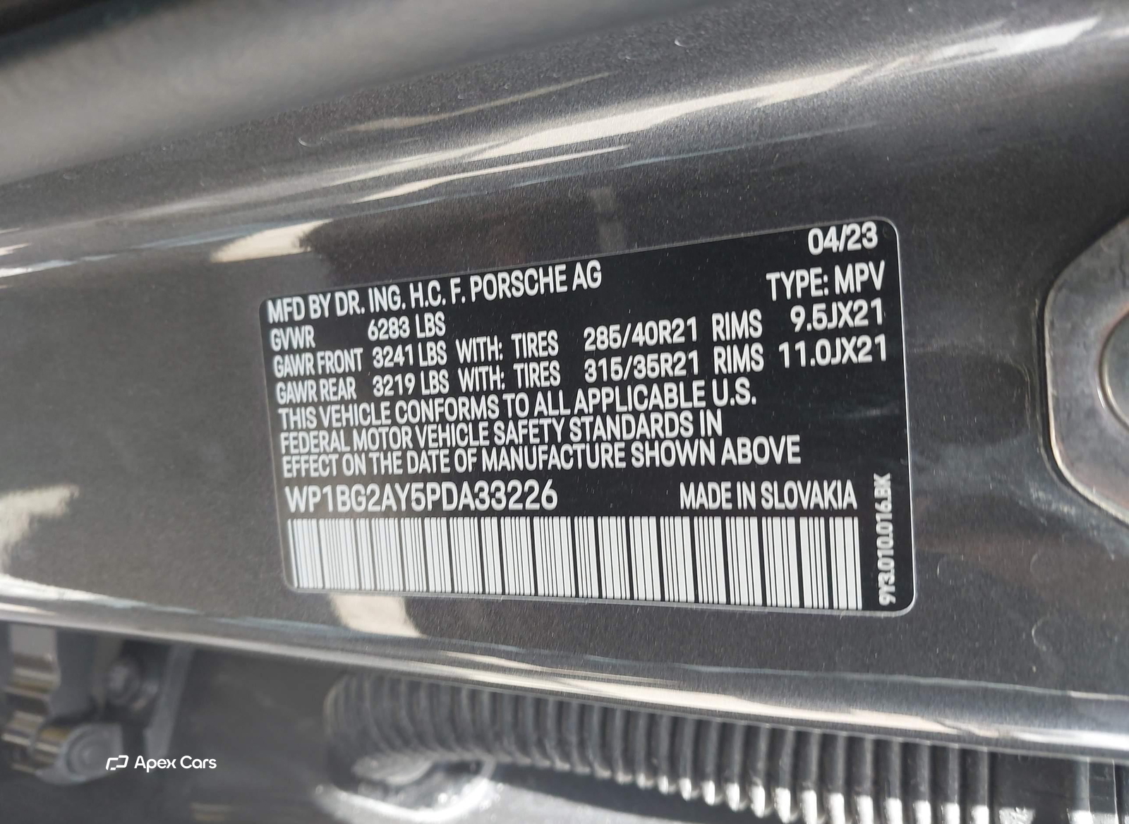 Porsche Cayenne Coupe 2023