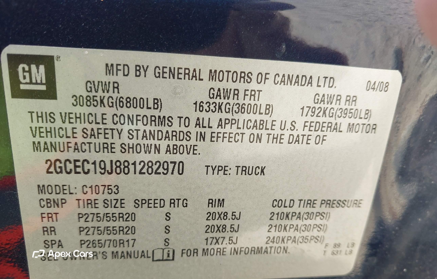 Chevrolet Silverado 2008