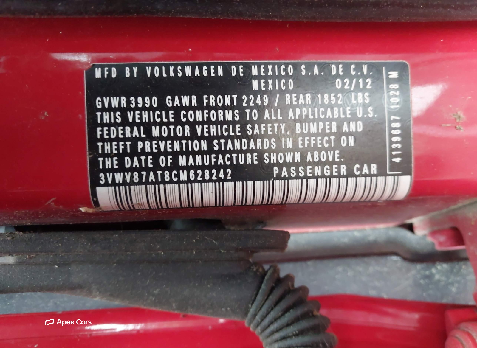 Volkswagen Beetle 2012