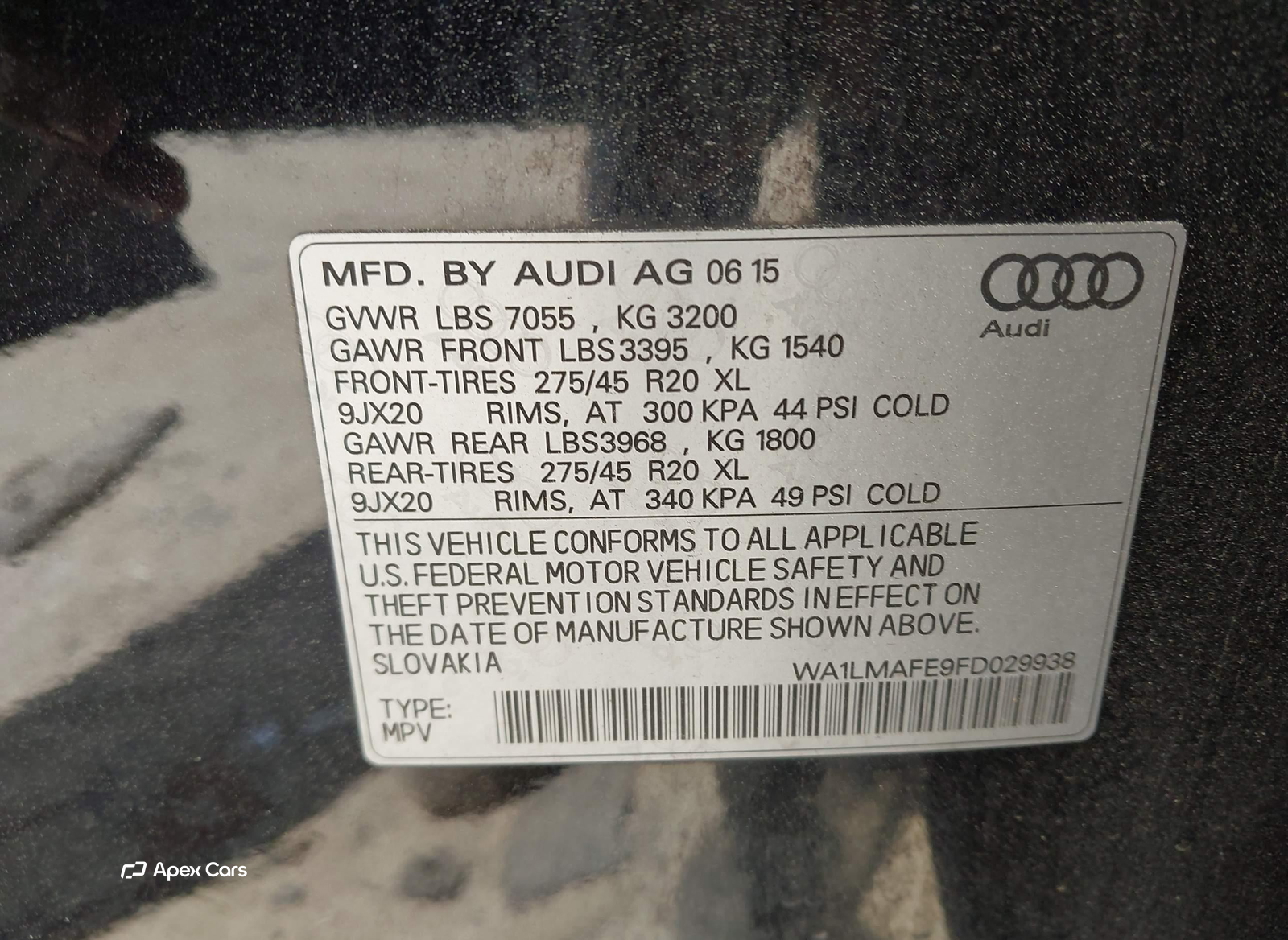 Audi Q7 2015