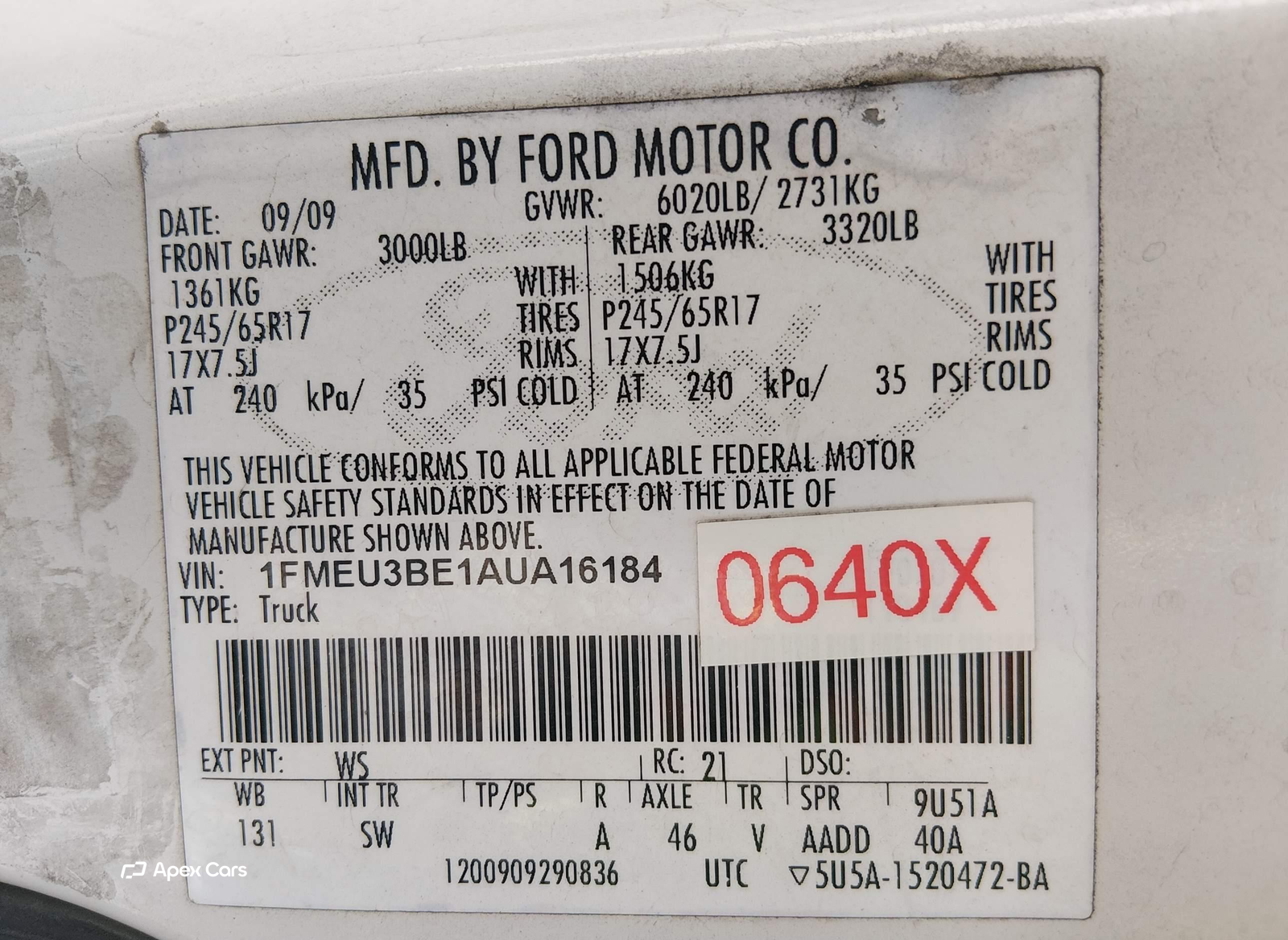 Ford Explorer Sport Trac 2010