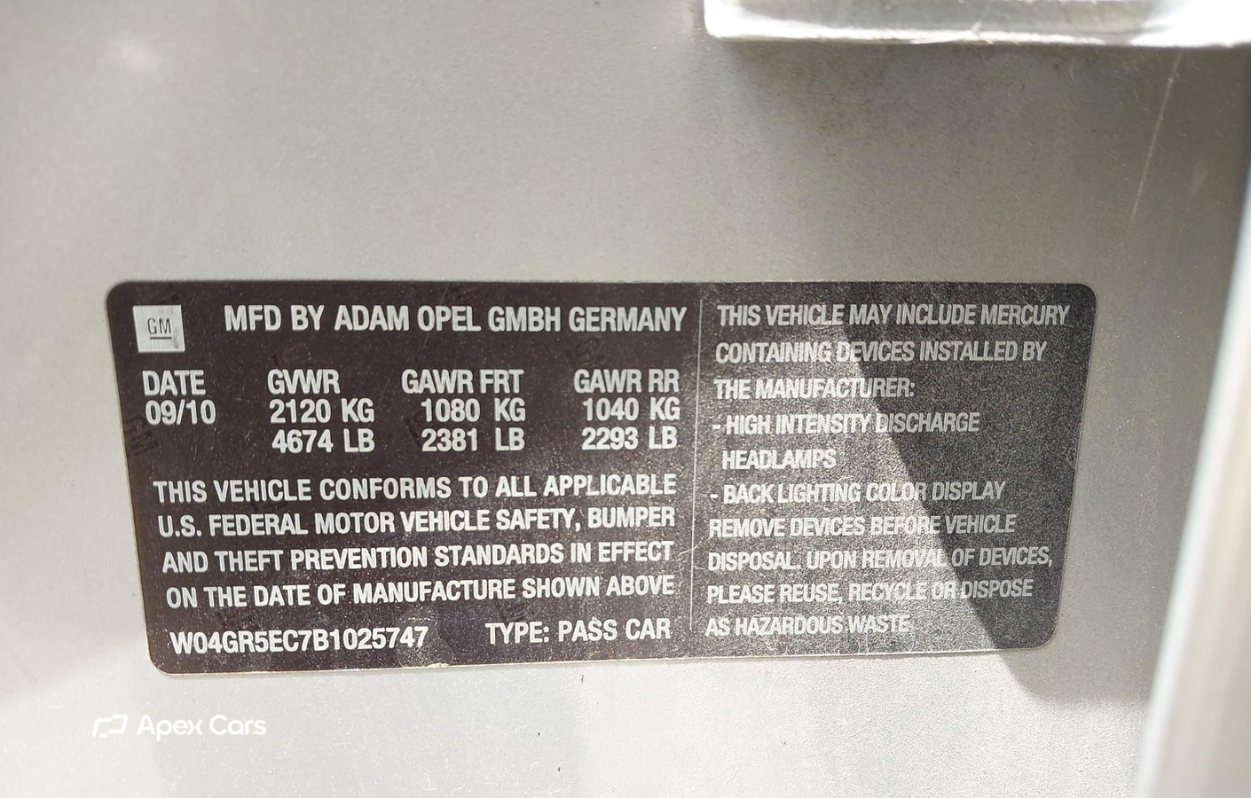 Buick Regal 2011