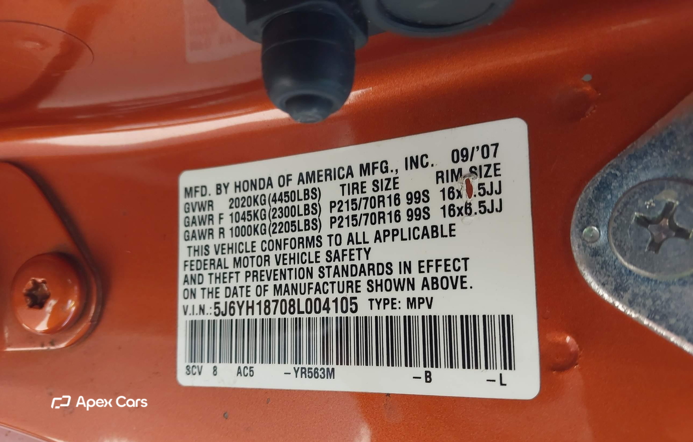 Honda Element 2008