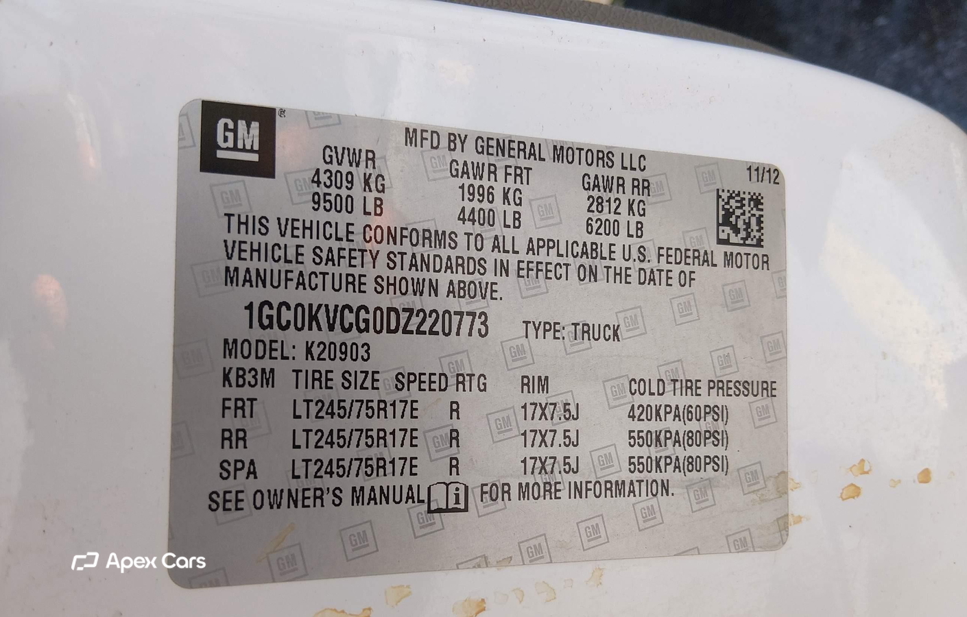 Chevrolet Silverado 2013