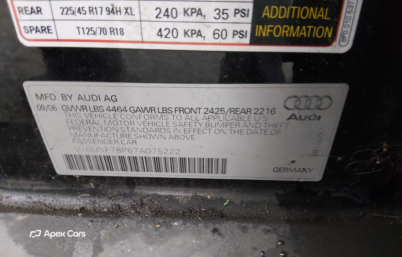 Audi A3 2007