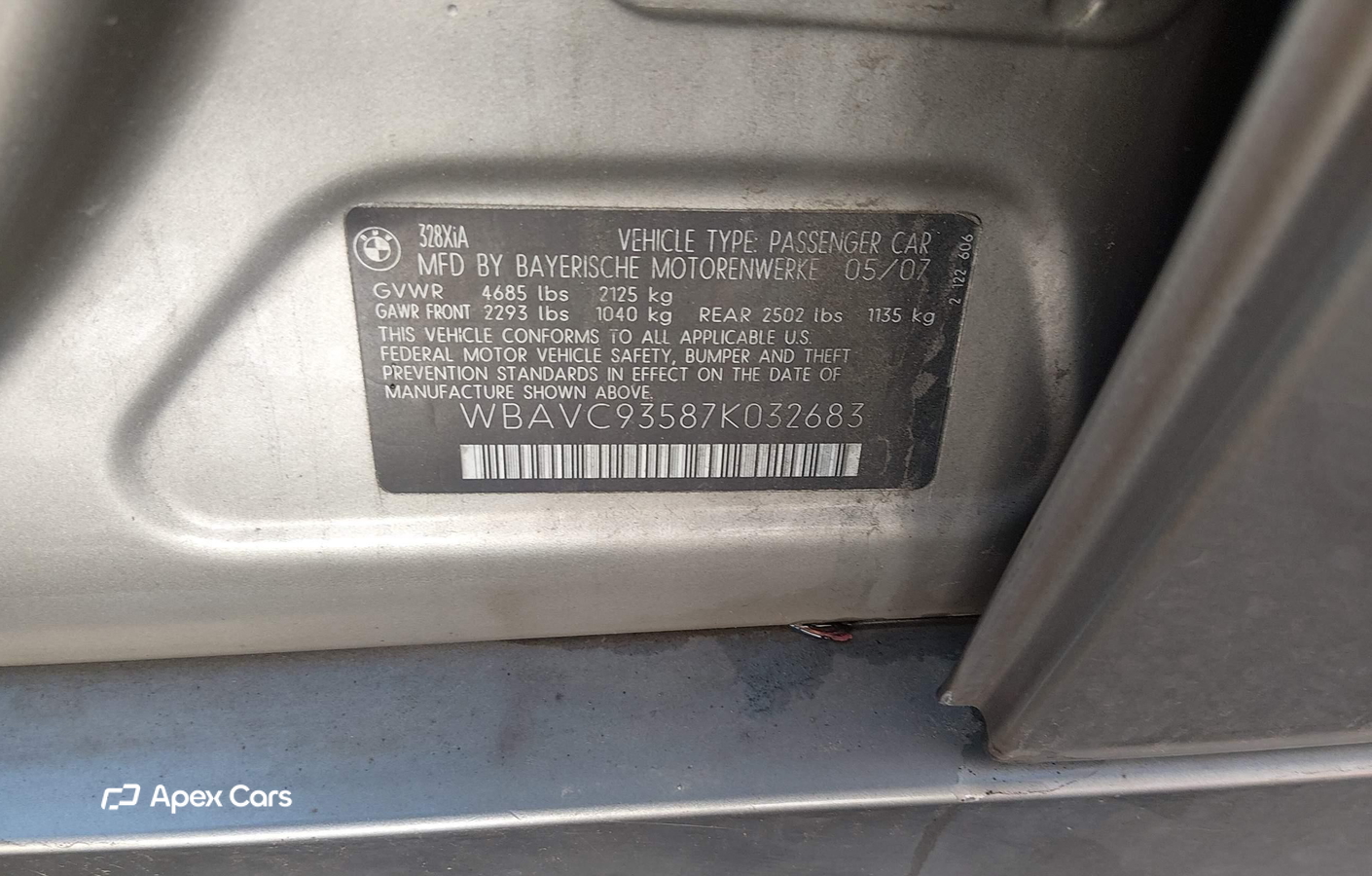 BMW Series 3 2007