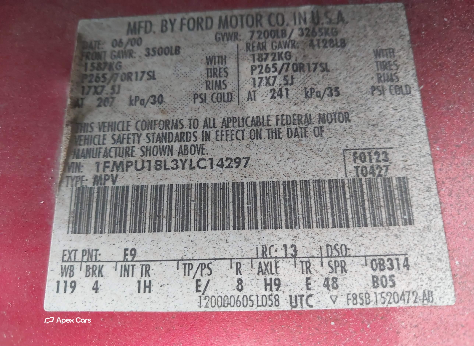 Ford Expedition 2000