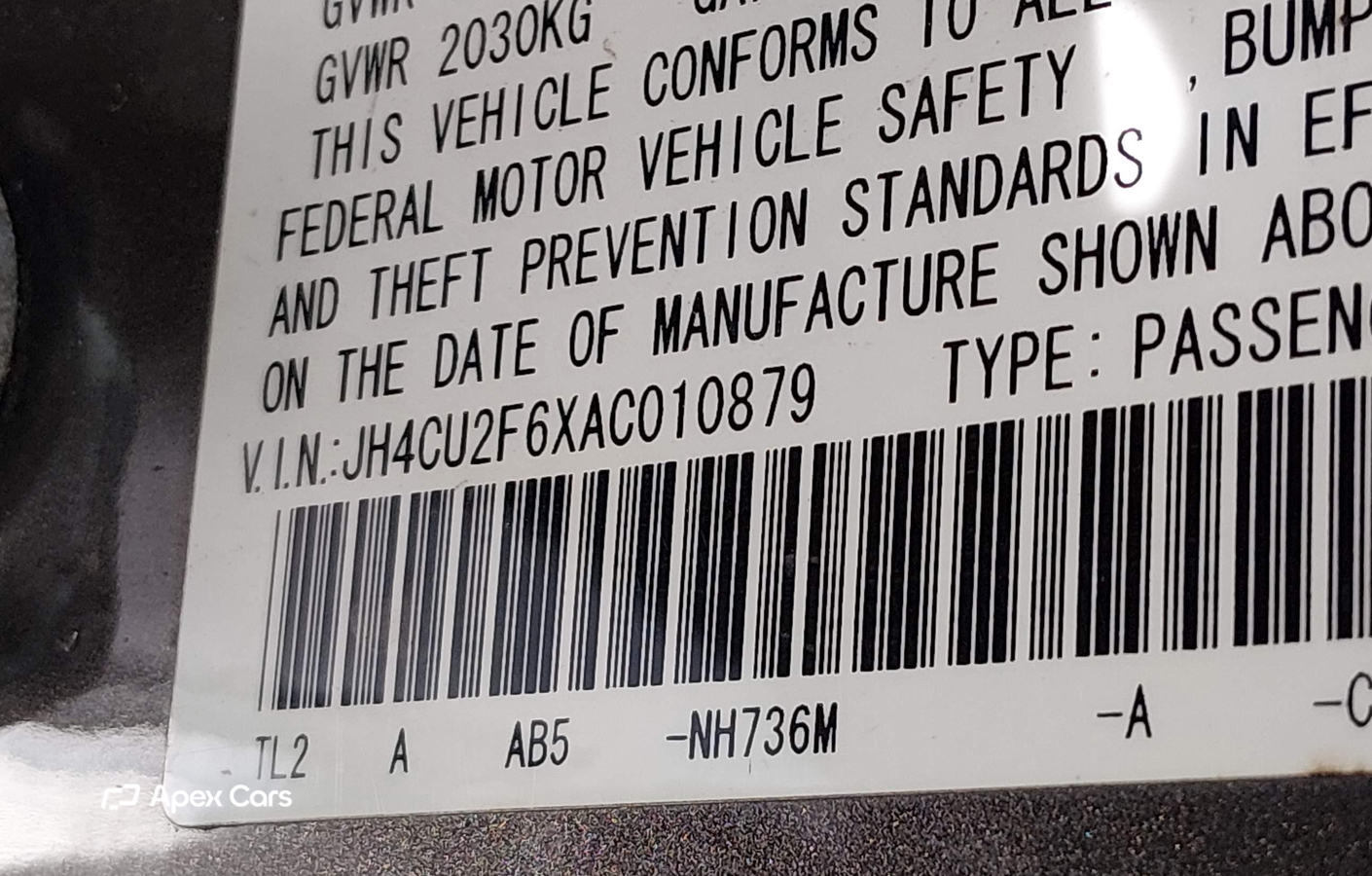 Acura TSX 2010