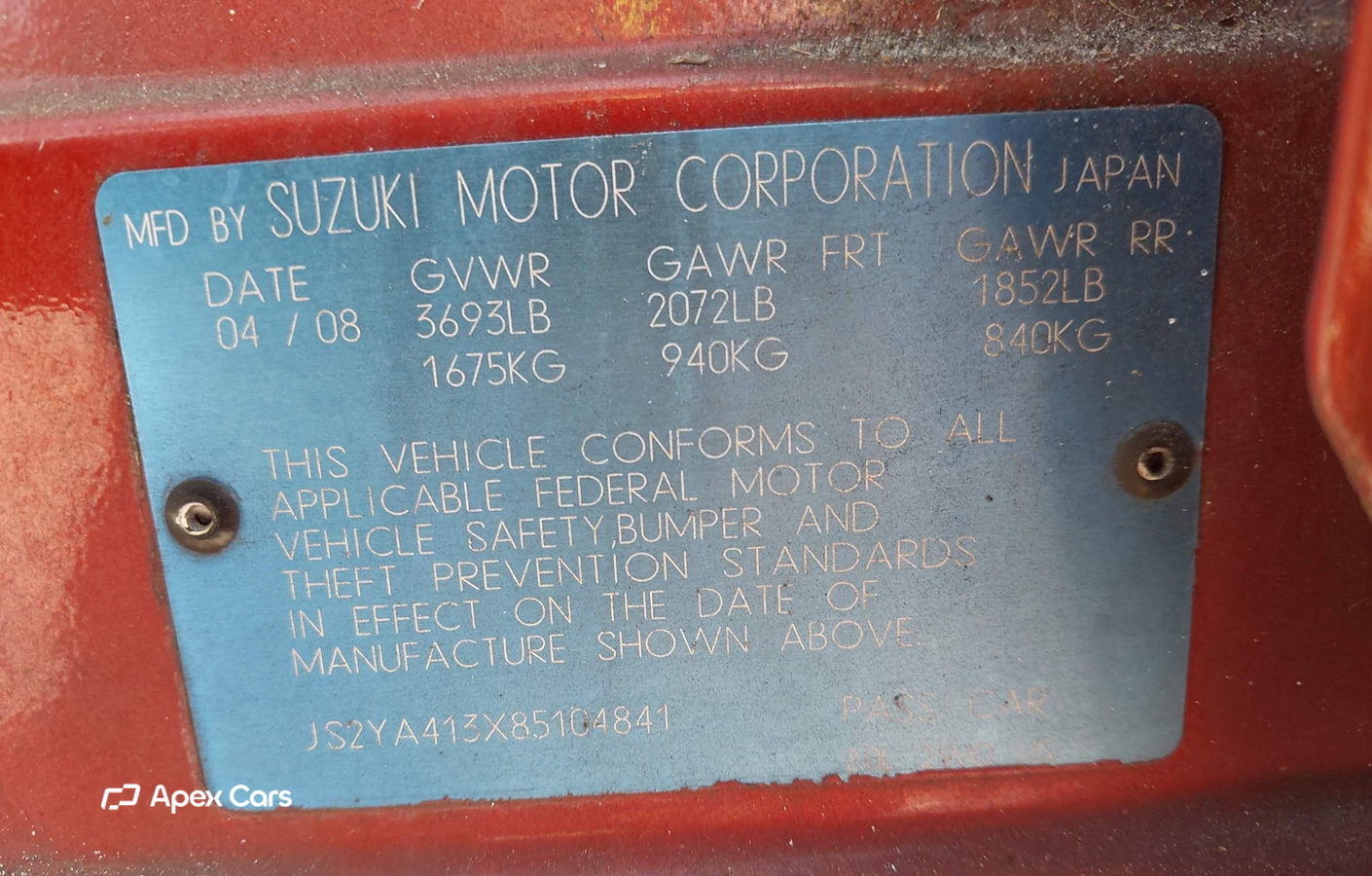 Suzuki SX4 2008