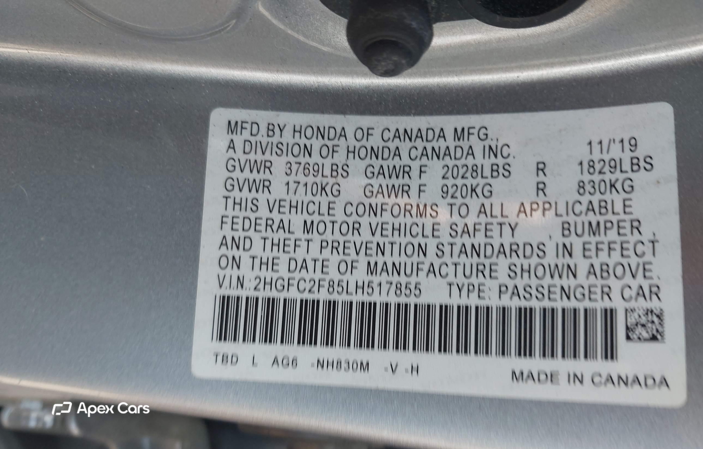 Honda Civic 2020