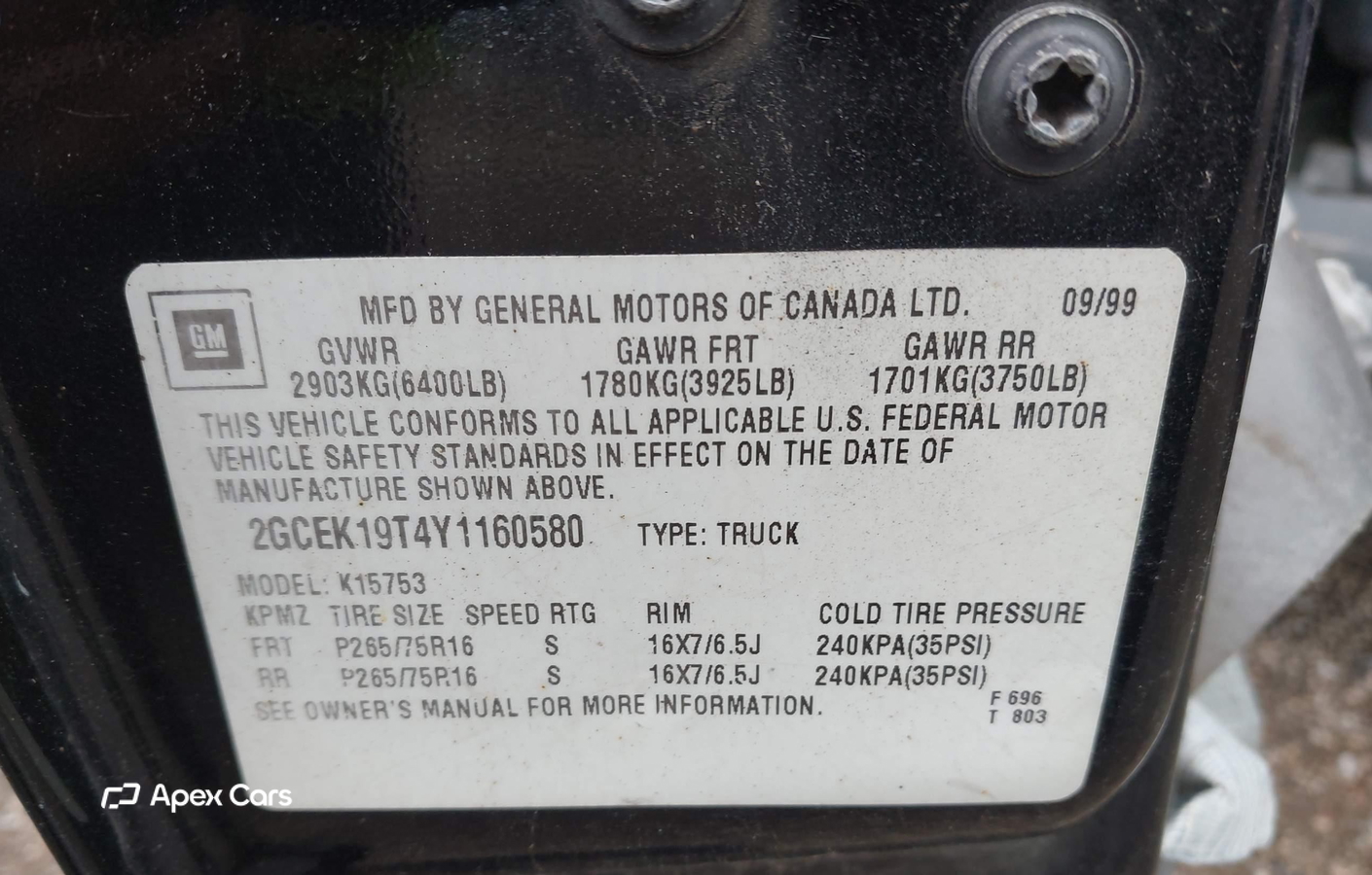 Chevrolet Silverado 2000