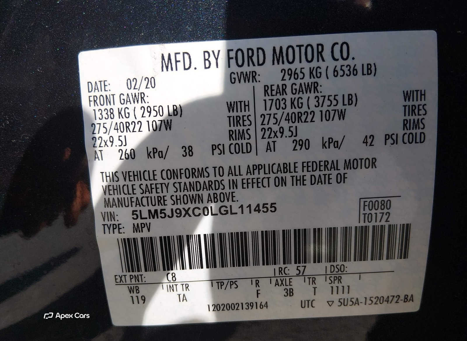 Lincoln Aviator 2020