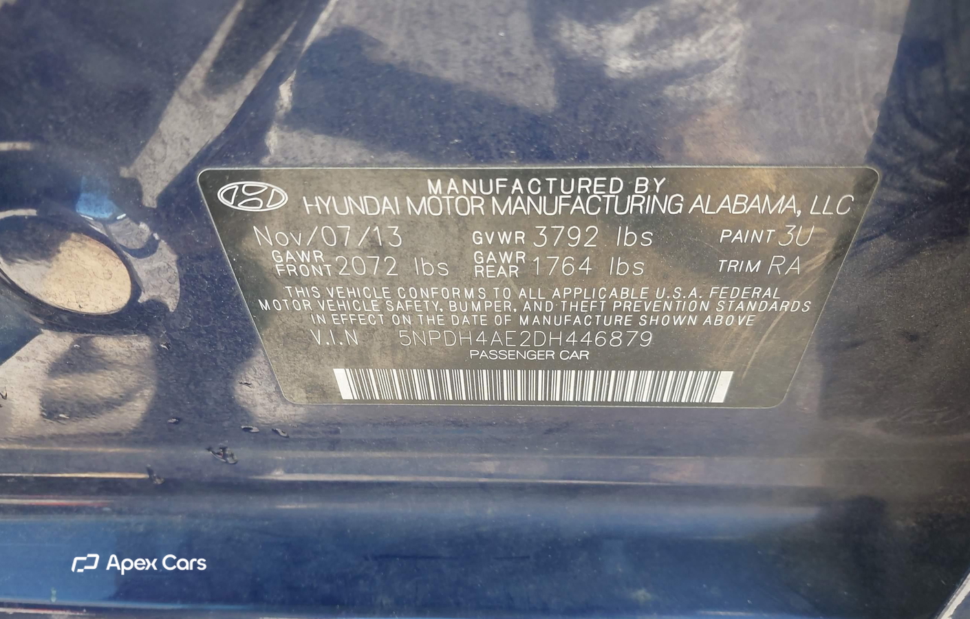 Hyundai Elantra 2013