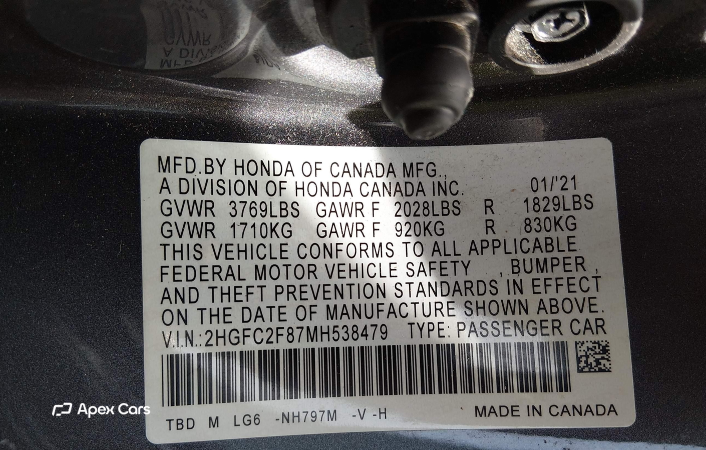 Honda Civic 2021