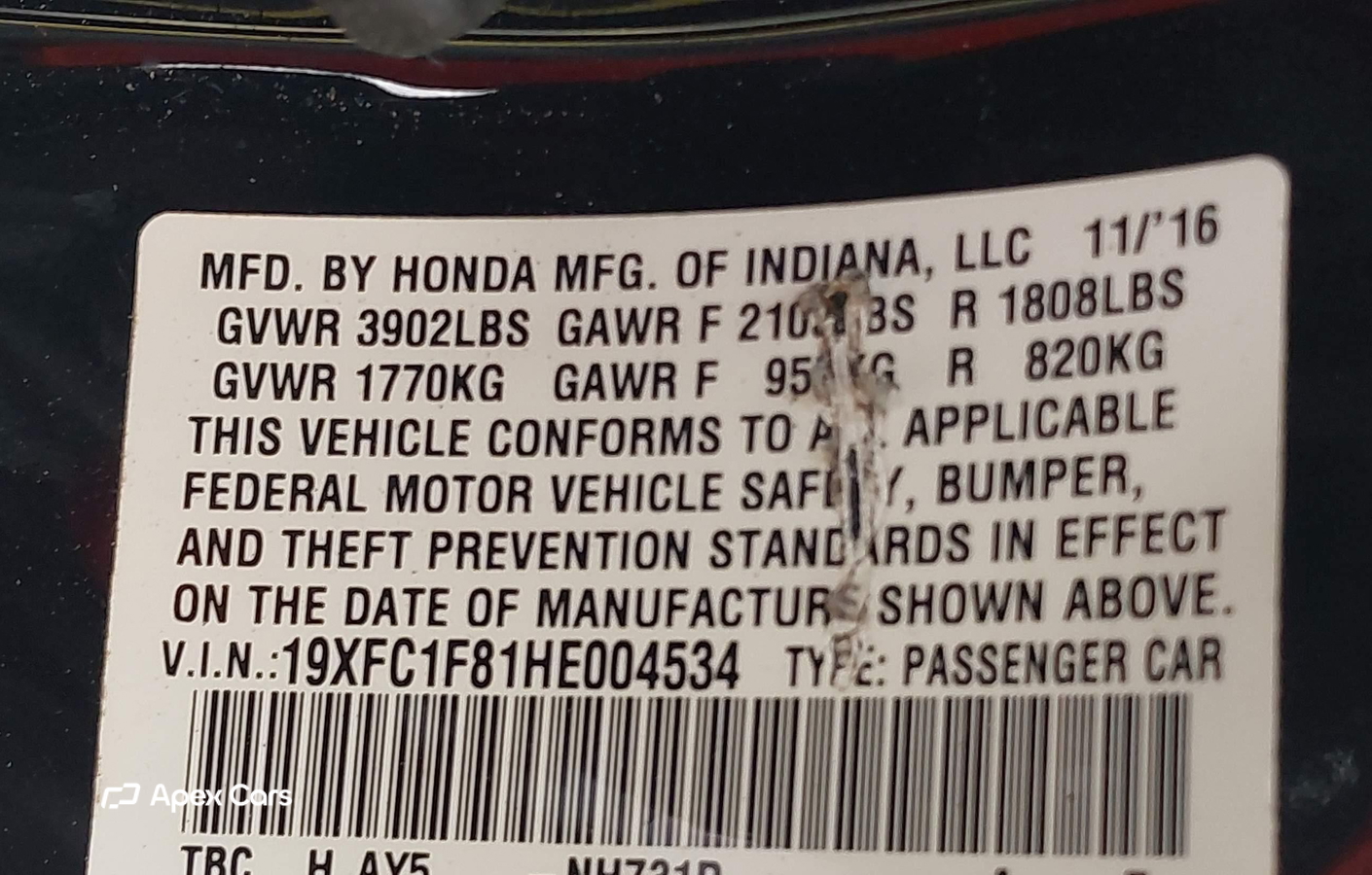 Honda Civic 2017