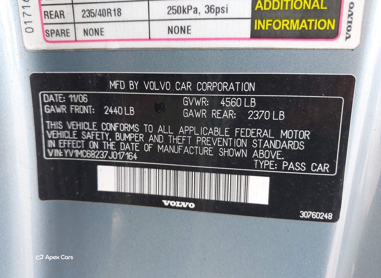 Volvo C70 2007