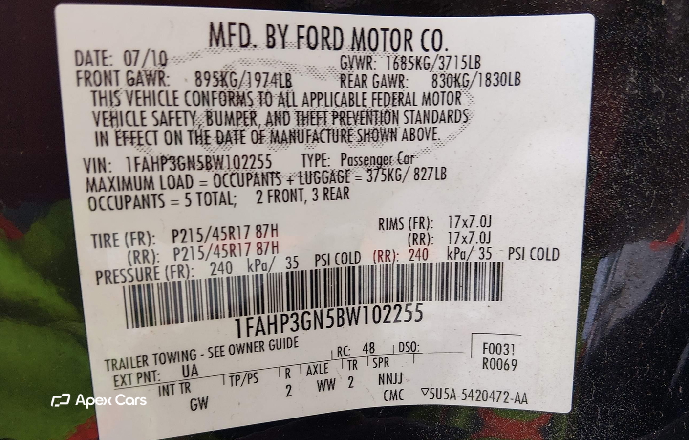 Ford Focus 2011