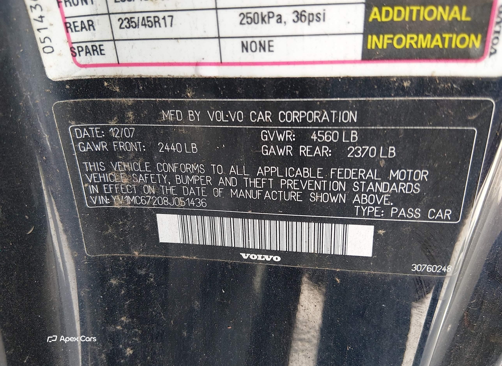 Volvo C70 2008