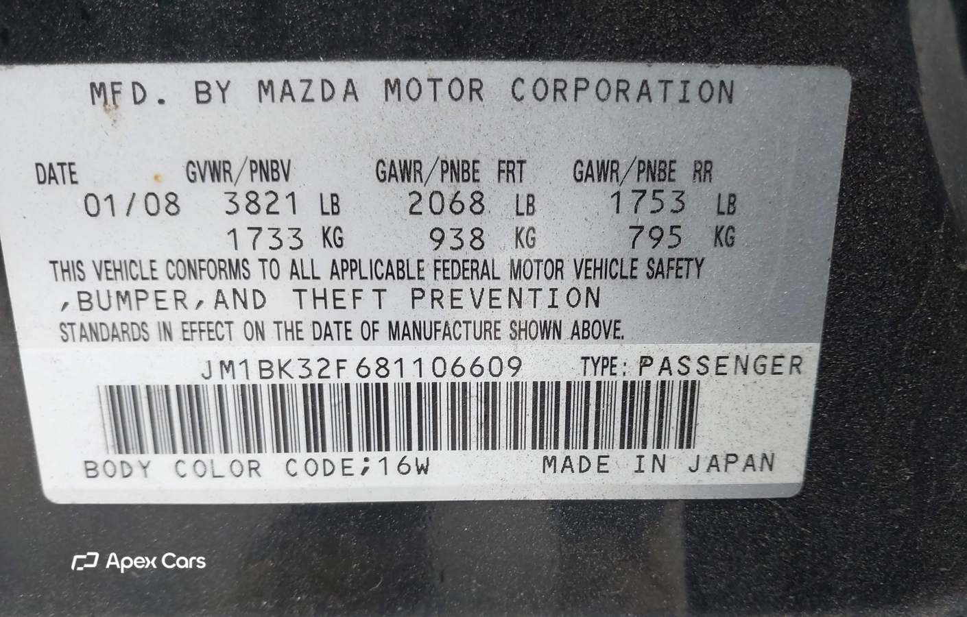 Mazda 3 2008