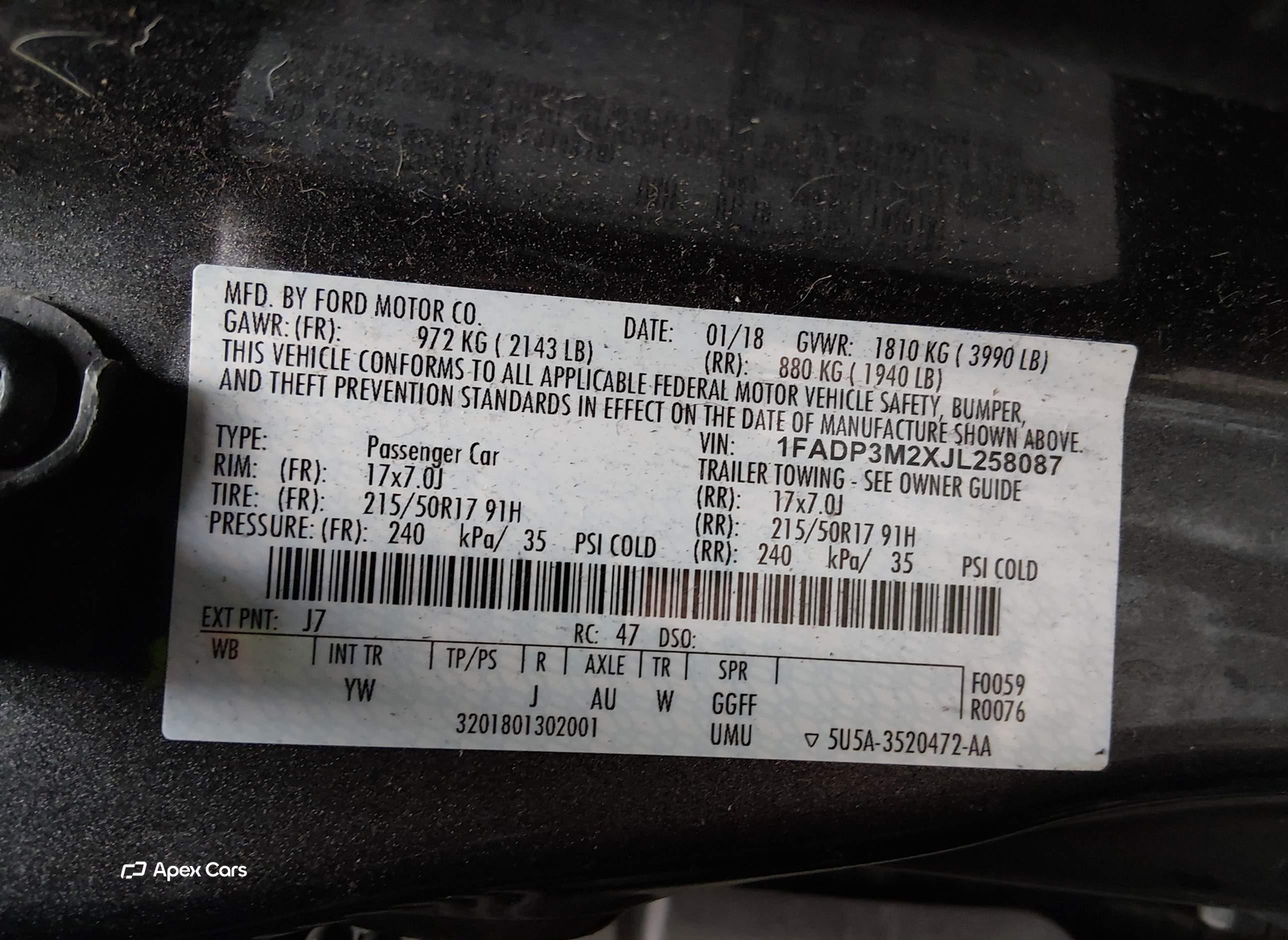 Ford Focus 2018