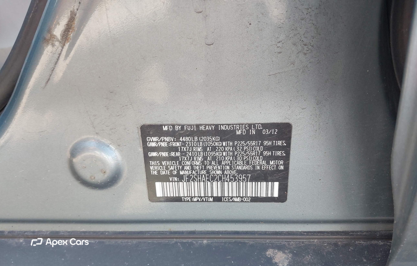 Subaru Forester 2012