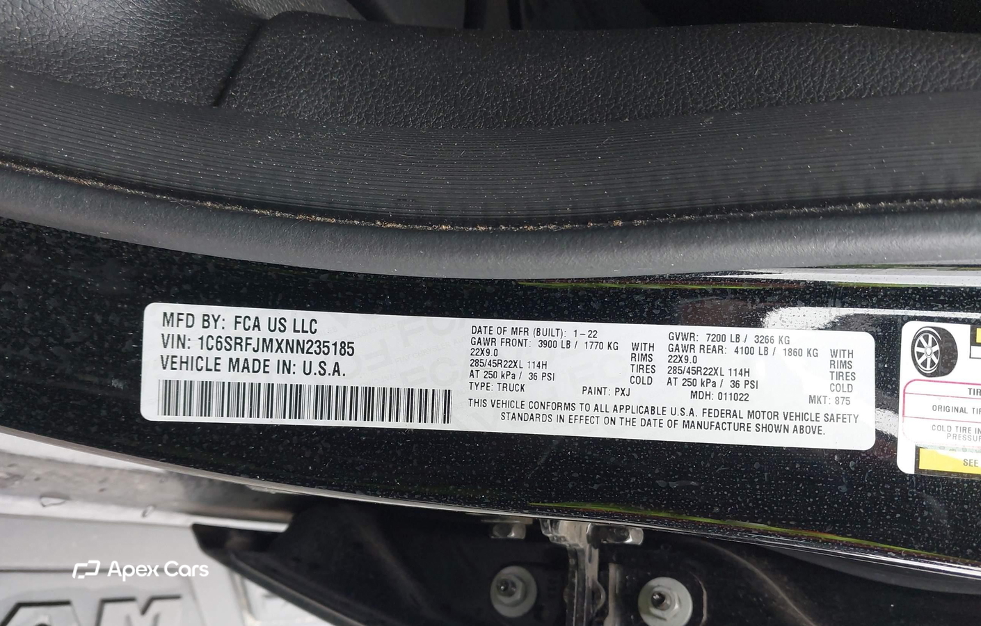 RAM 1500 2022