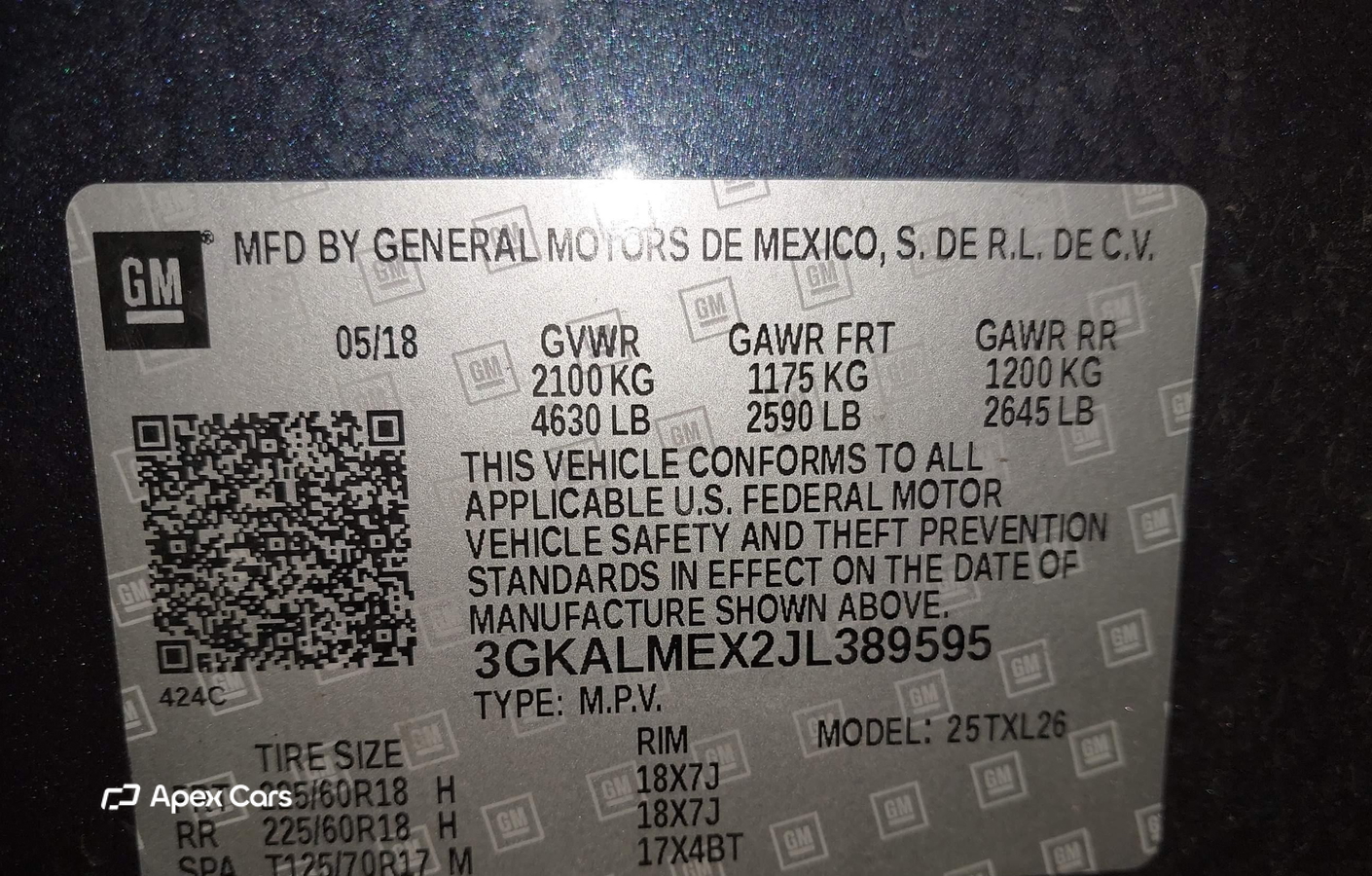 GMC Terrain 2018