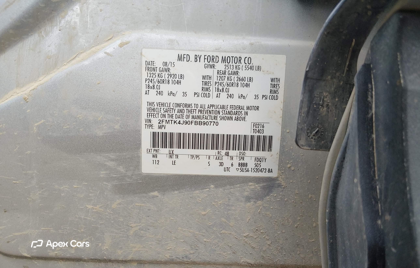 Ford Edge 2015