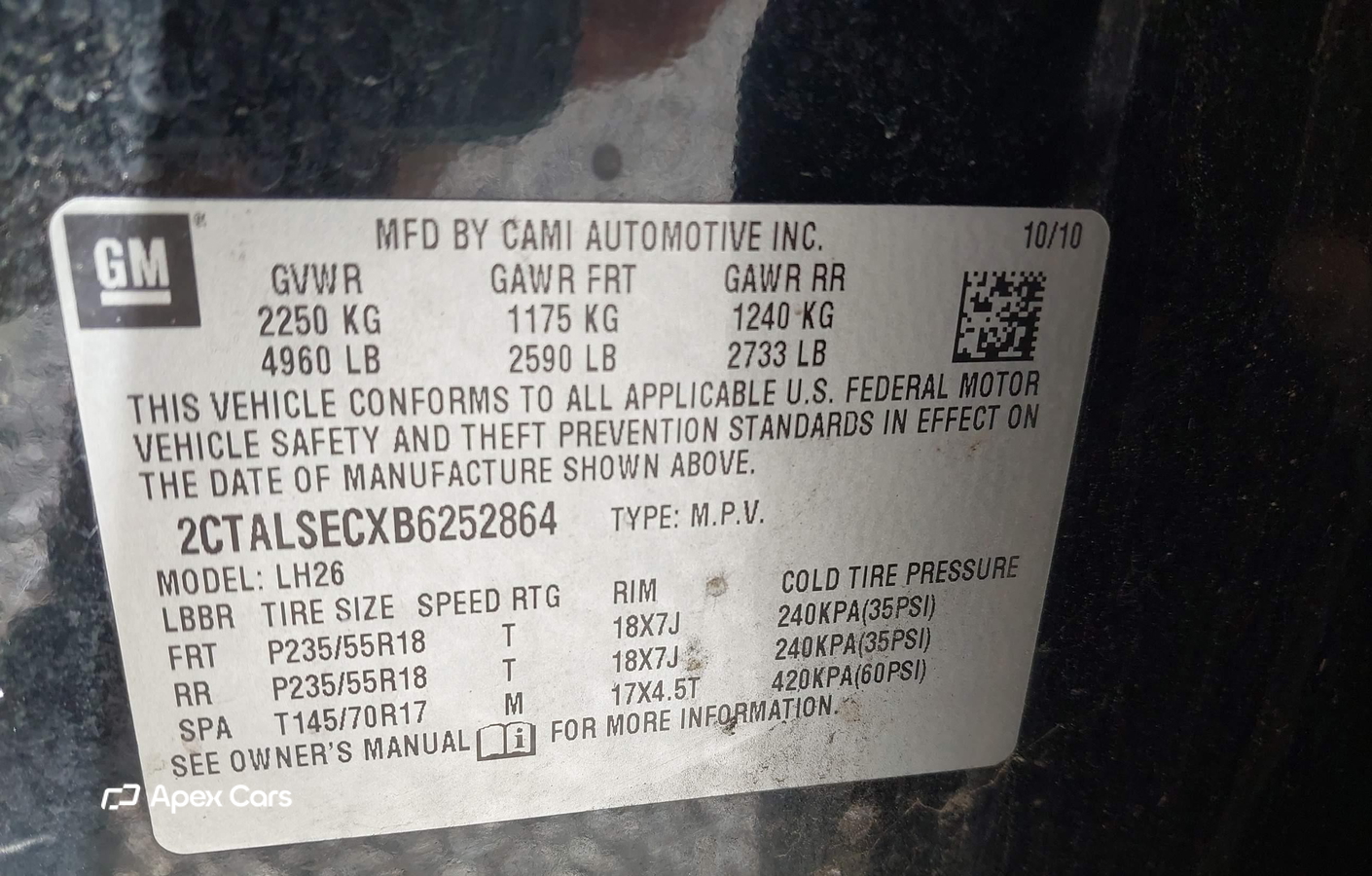GMC Terrain 2011