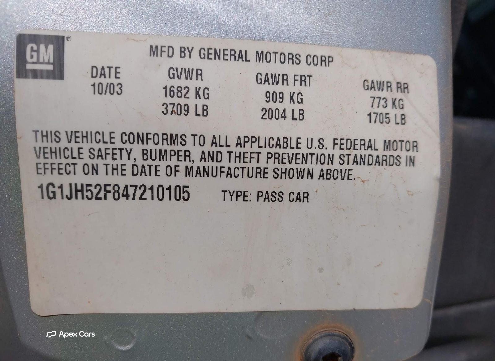 Chevrolet Cavalier 2004