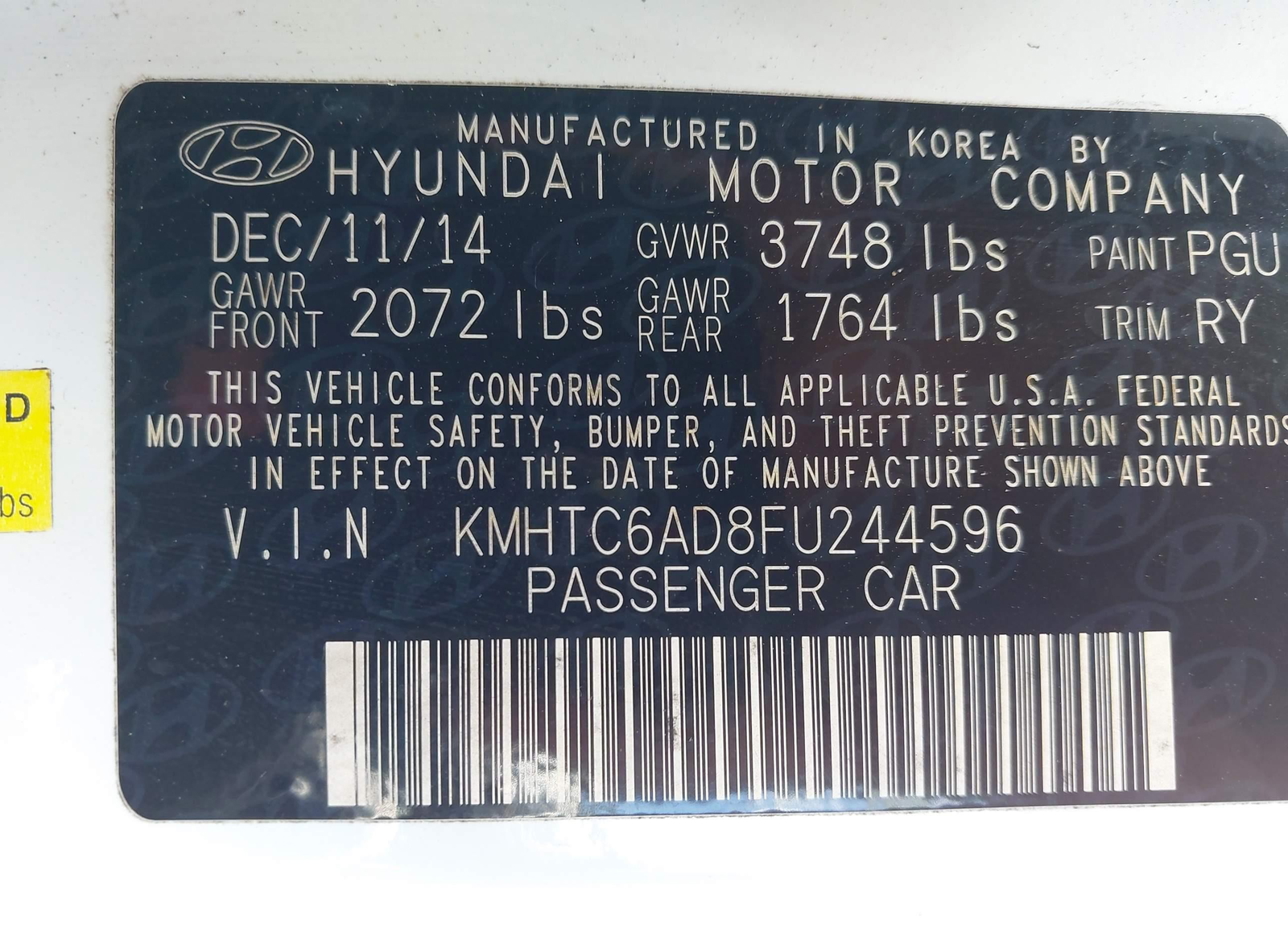 Hyundai Veloster 2015