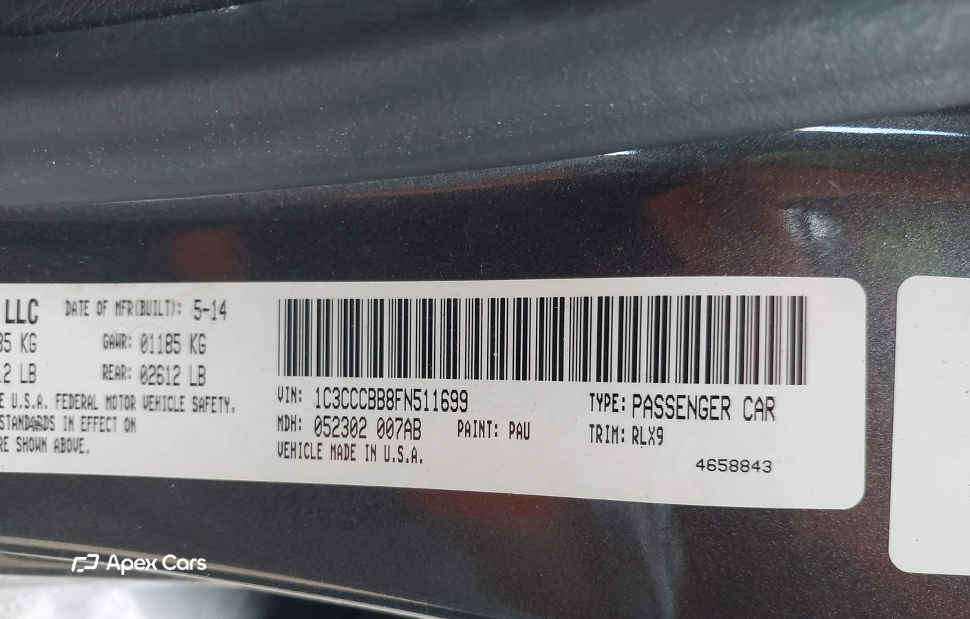 Chrysler 200 2015