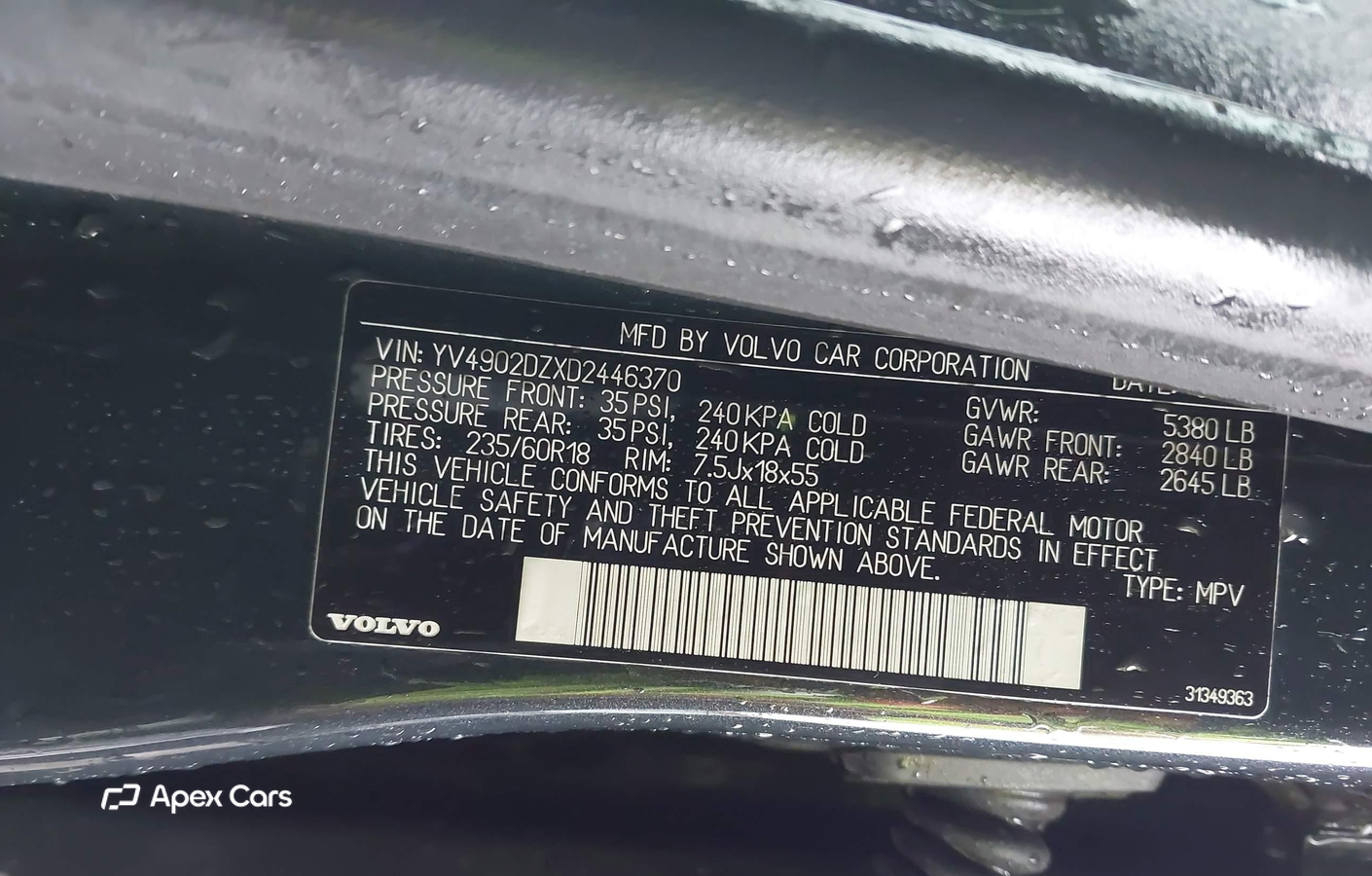 Volvo XC60 2013