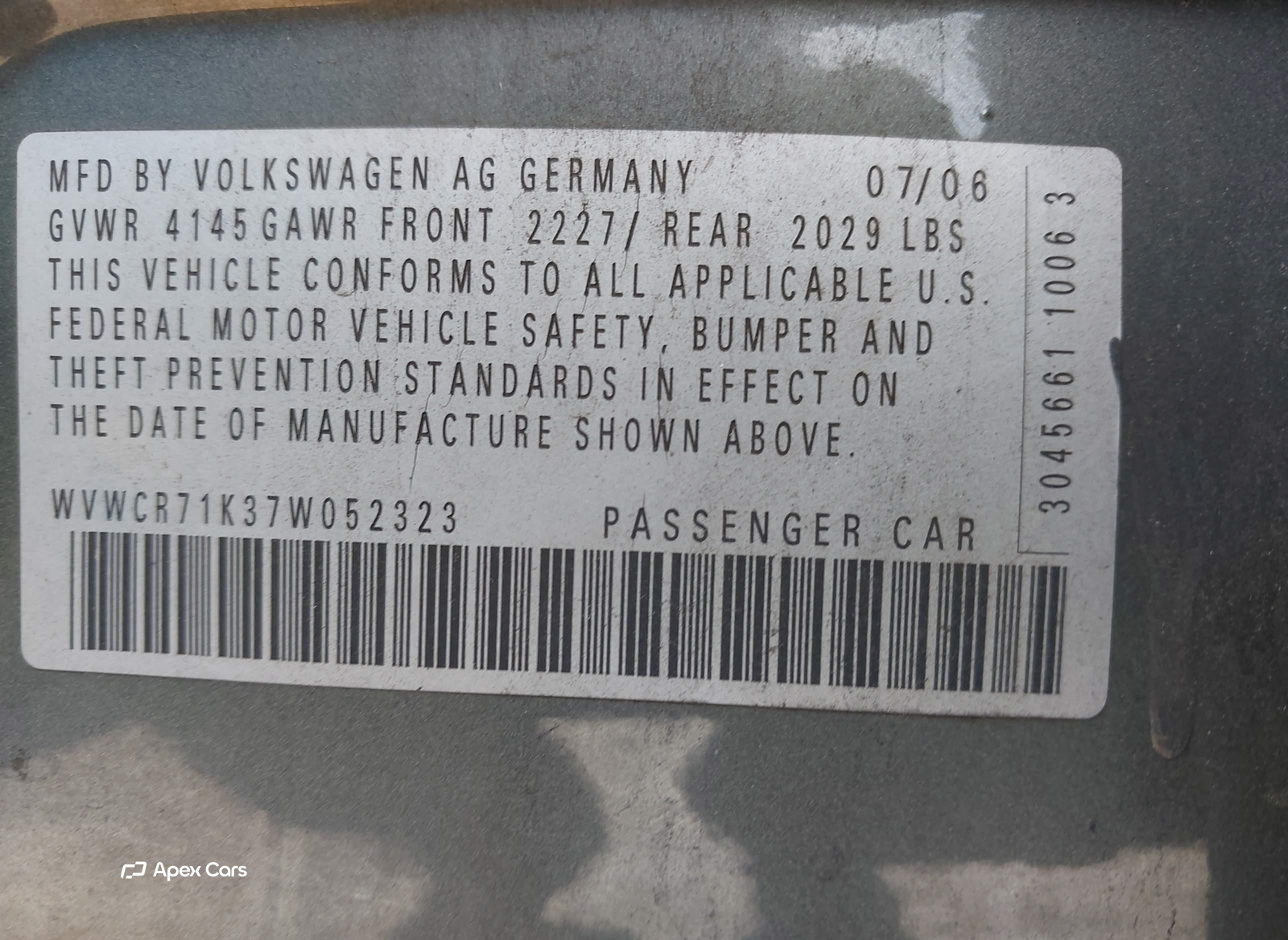 Volkswagen Golf 2007