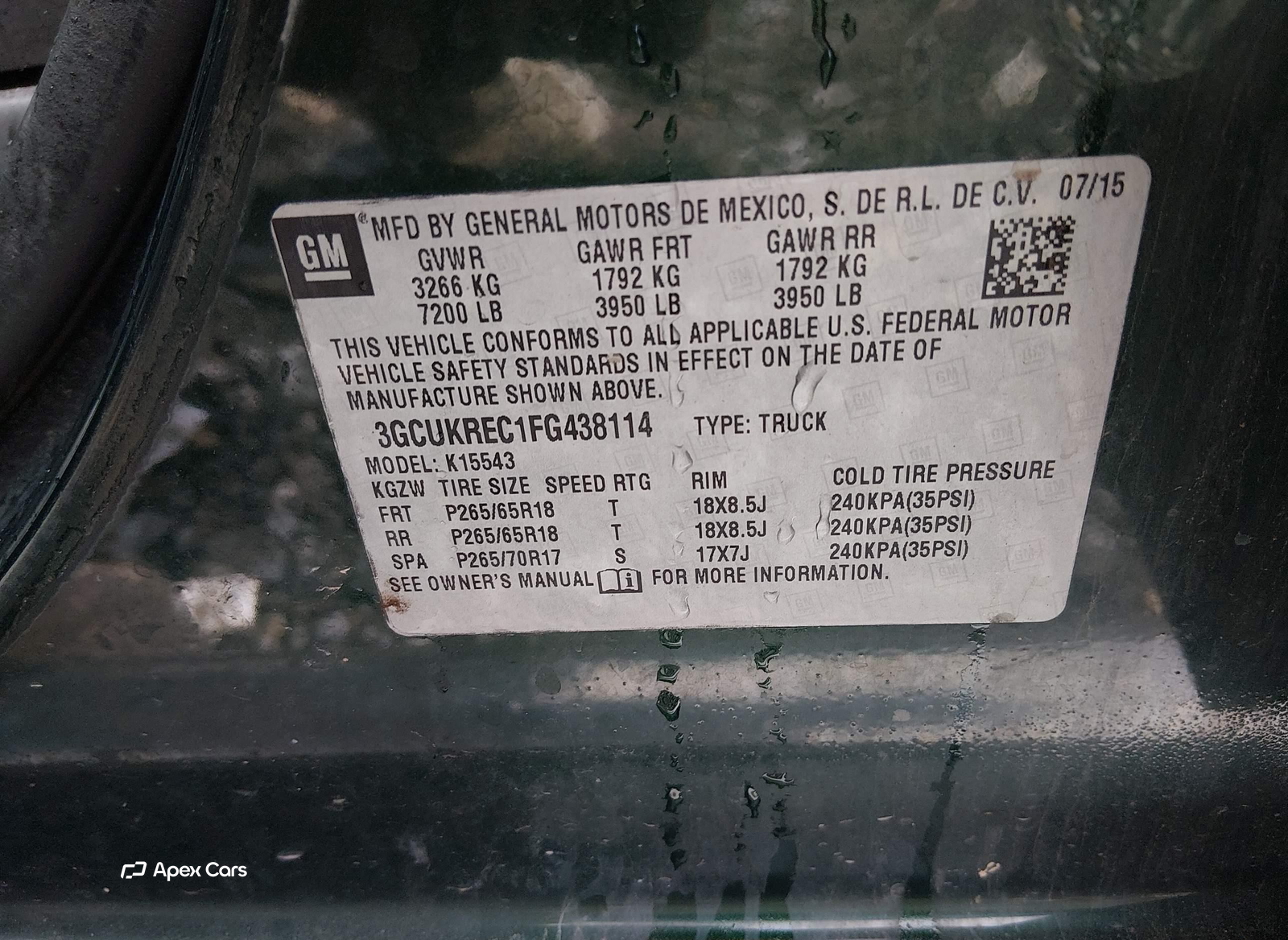 Chevrolet Silverado 2015