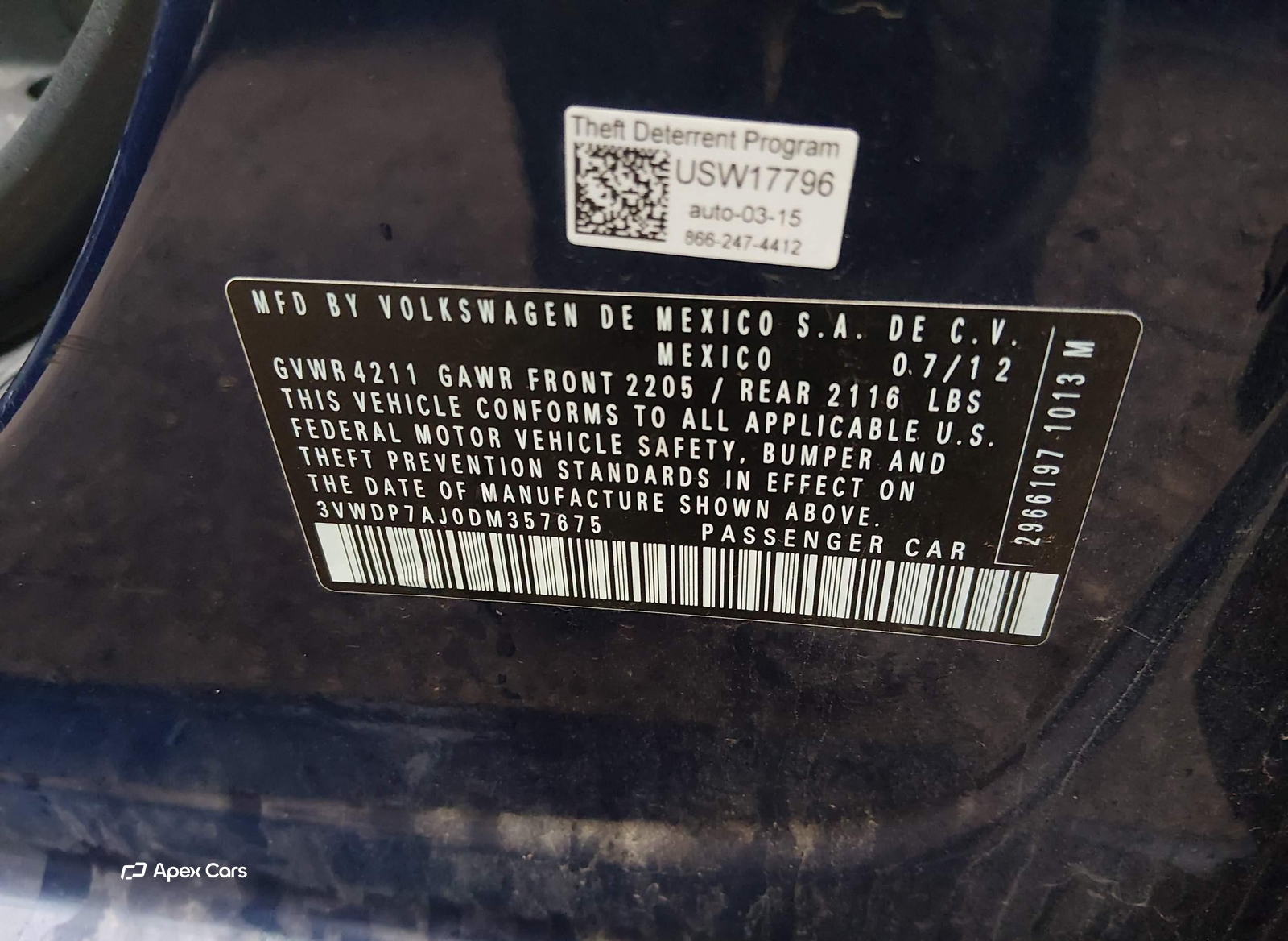 Volkswagen Jetta 2013