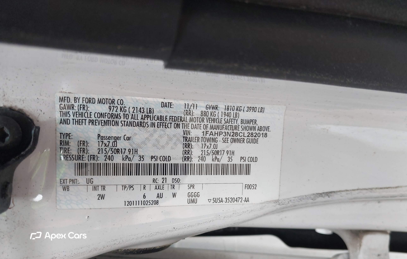 Ford Focus 2012