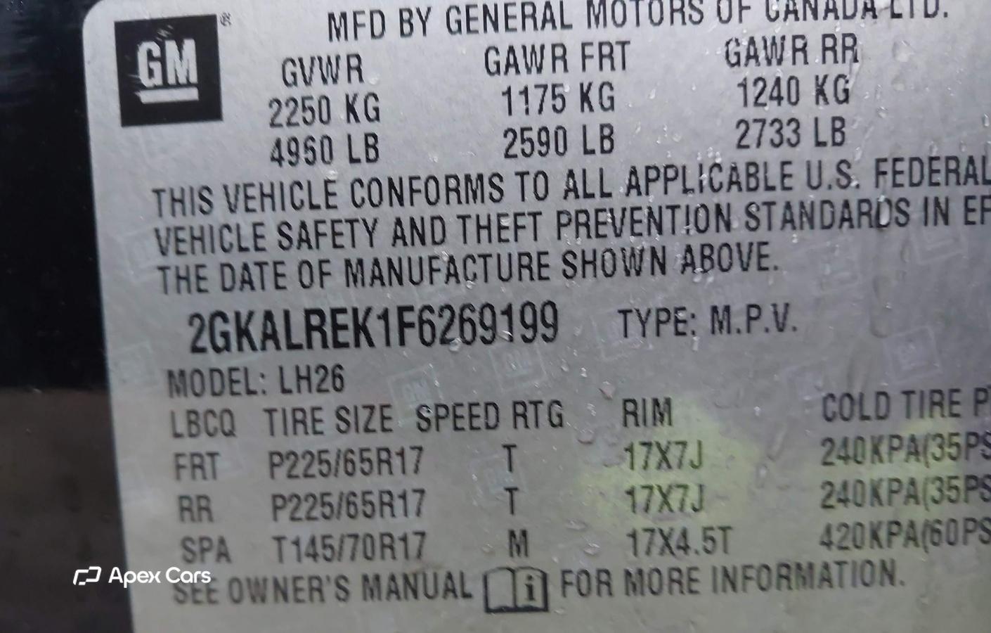 GMC Terrain 2015
