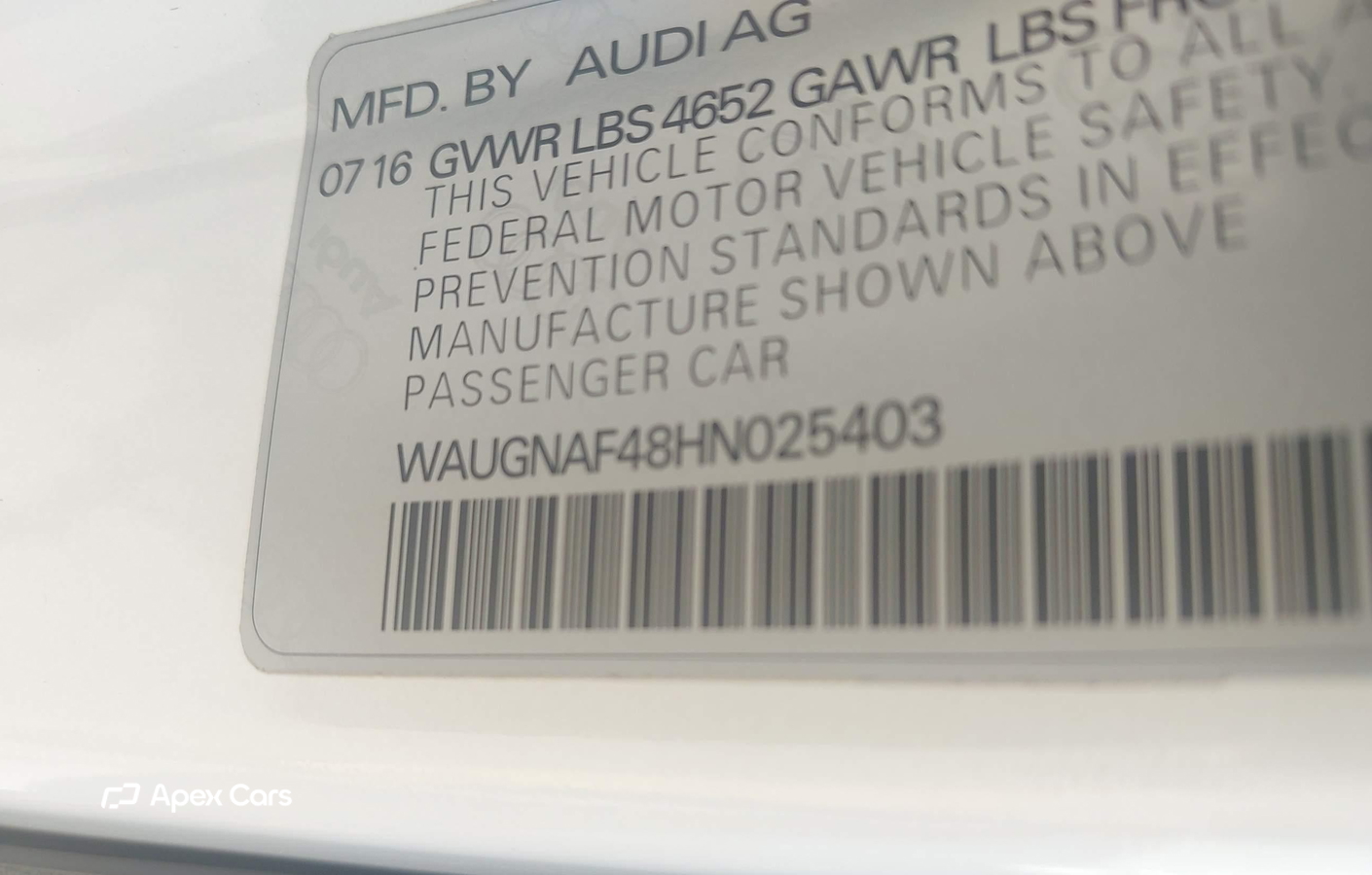 Audi A4 2017