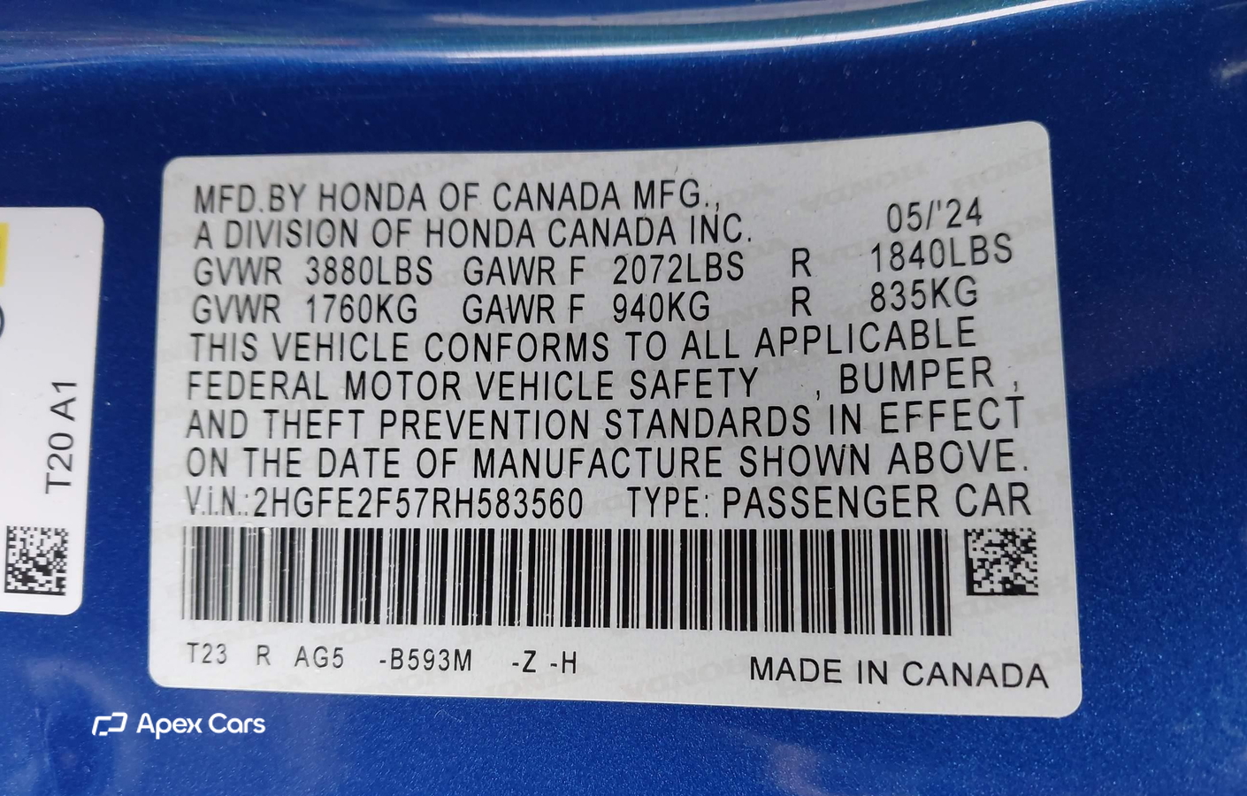 Honda Civic 2024