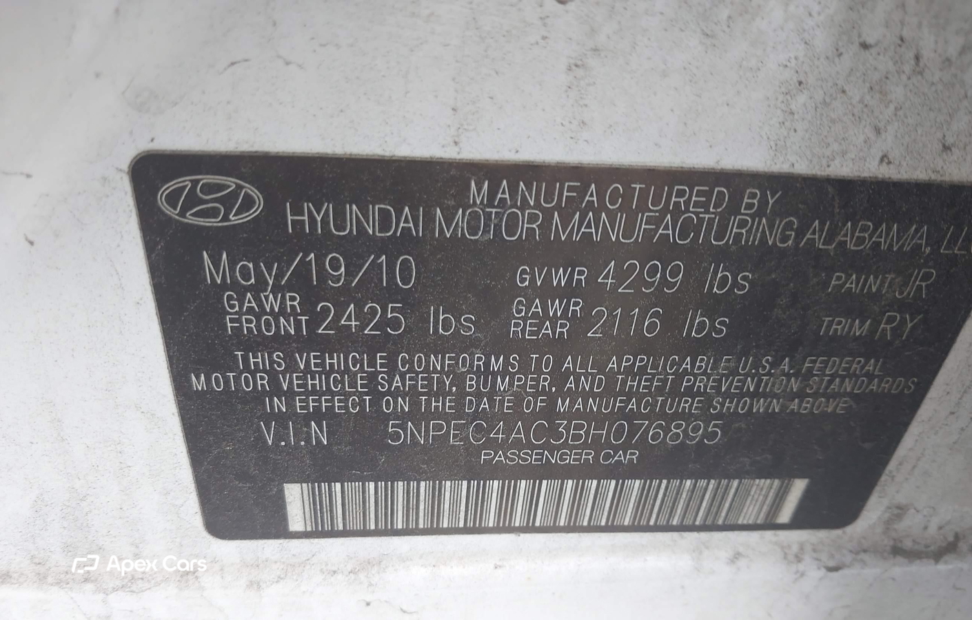 Hyundai Sonata 2011