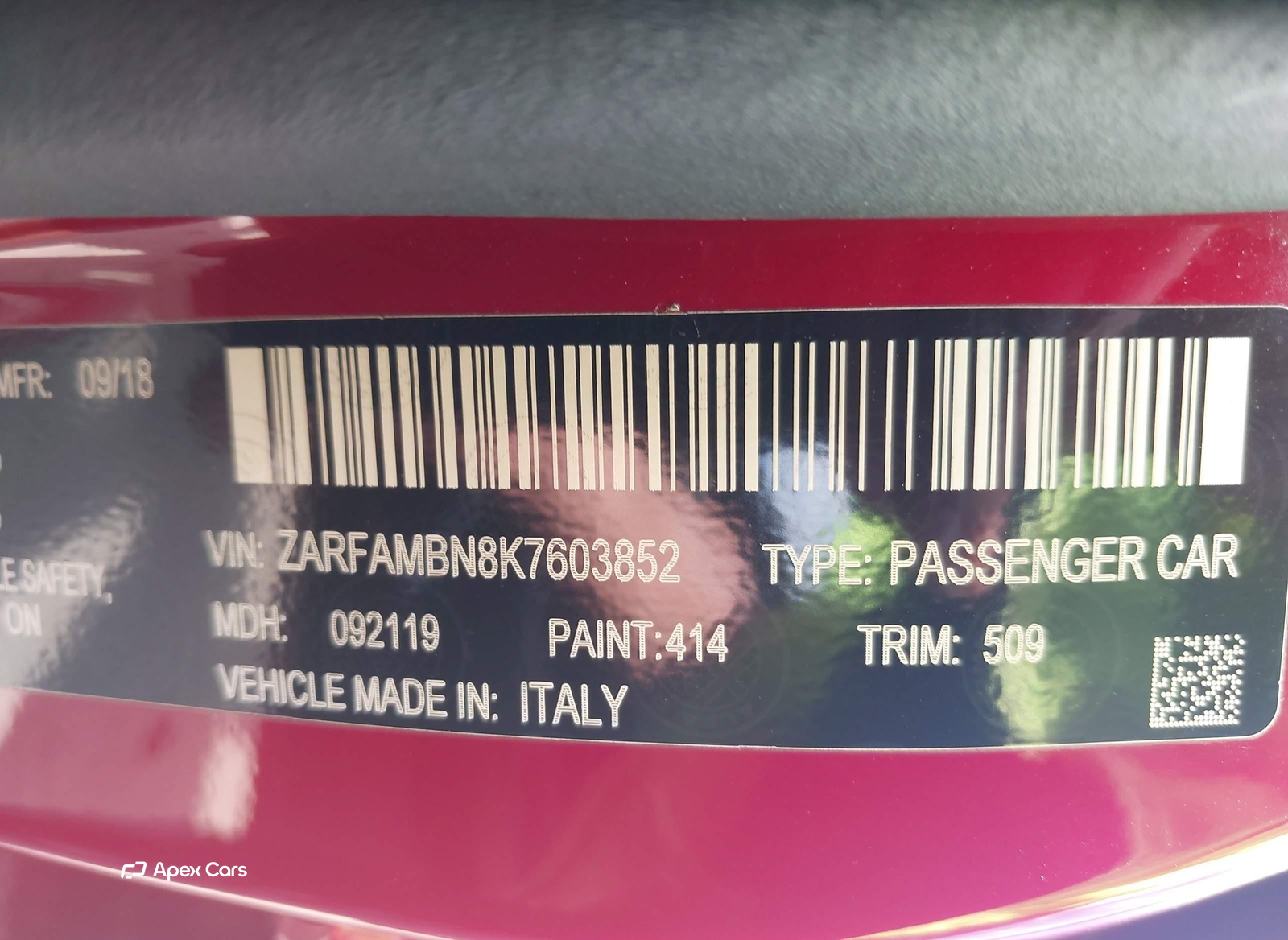 Alfa Romeo Giulia 2019
