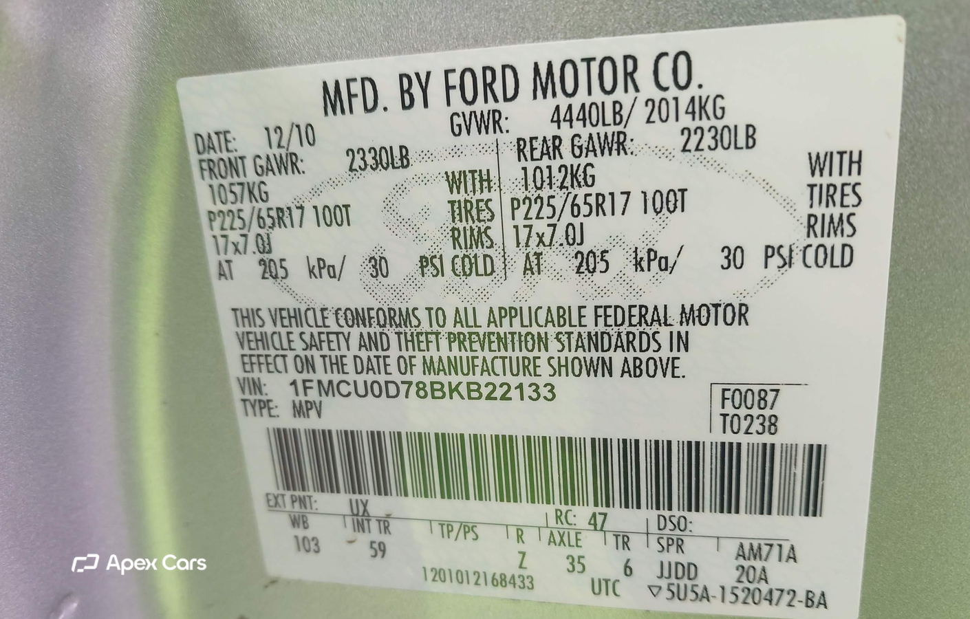 Ford Escape 2011
