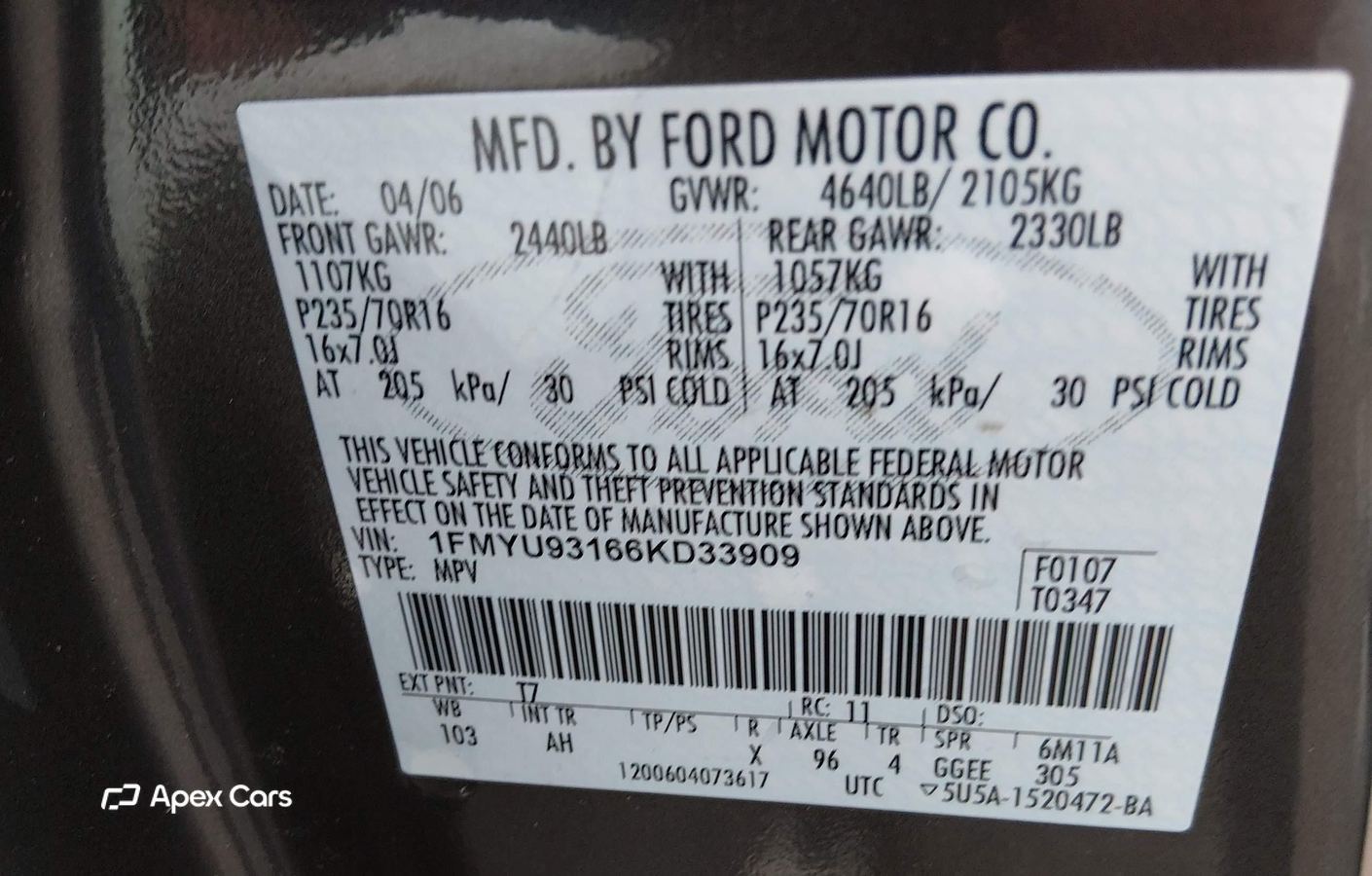 Ford Escape 2006