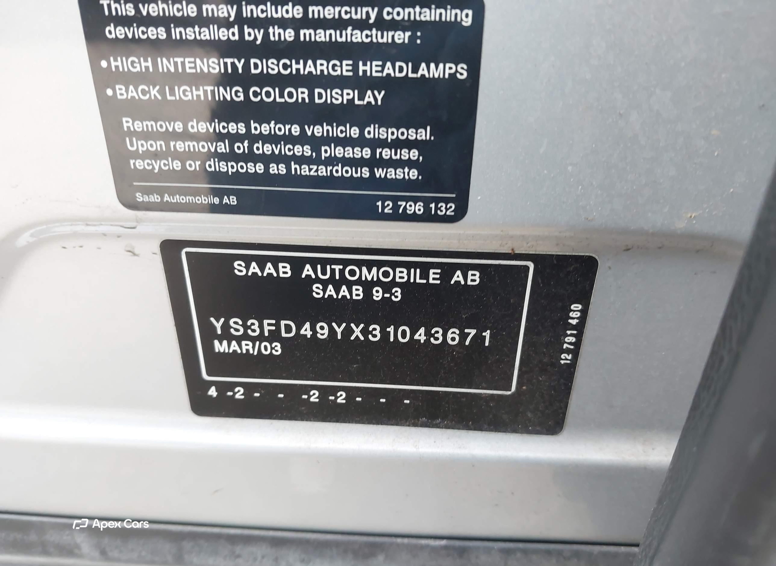 Saab 9-3 2003