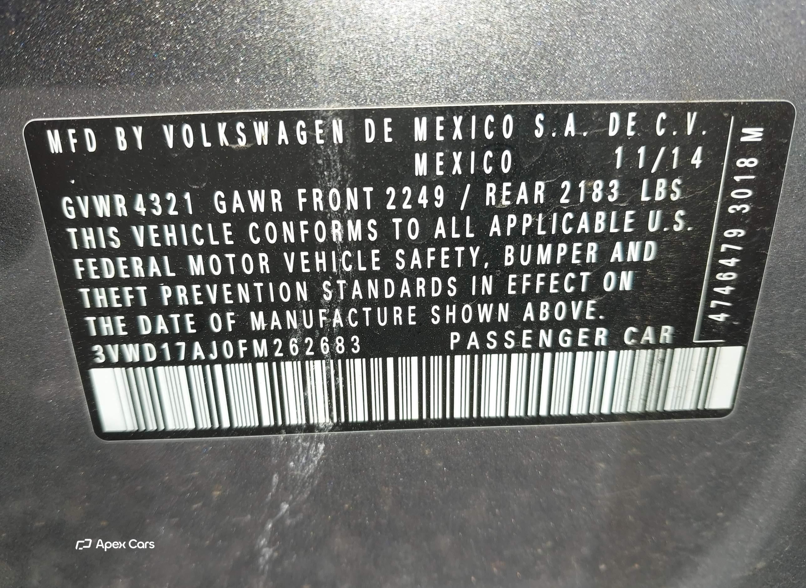 Volkswagen Jetta 2015