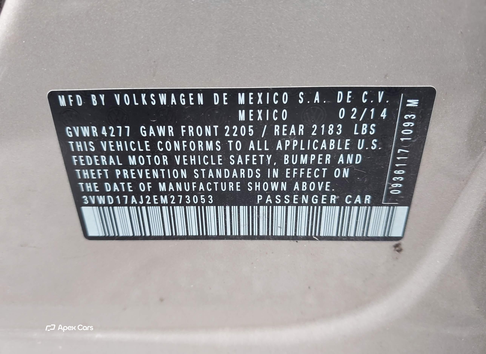 Volkswagen Jetta 2014