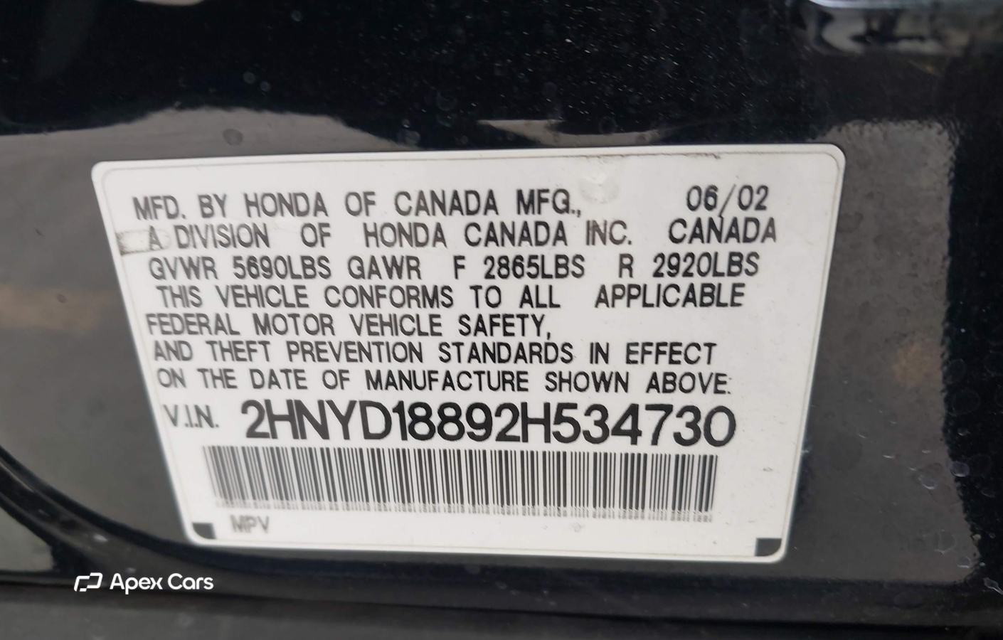 Acura MDX 2002