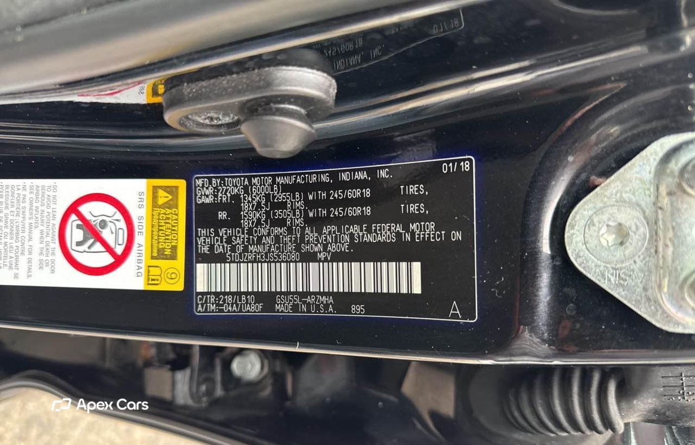 Toyota Highlander 2018