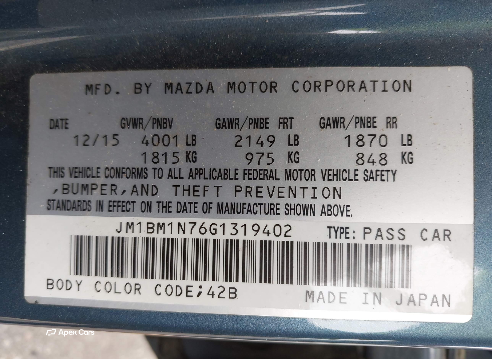 Mazda 3 2016